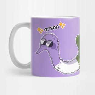 politically charged arson- Genderqueer Variant Mug